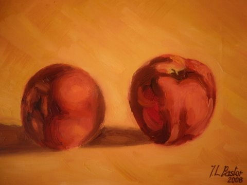 Manzanas Oil Canvas Still Life Paintings