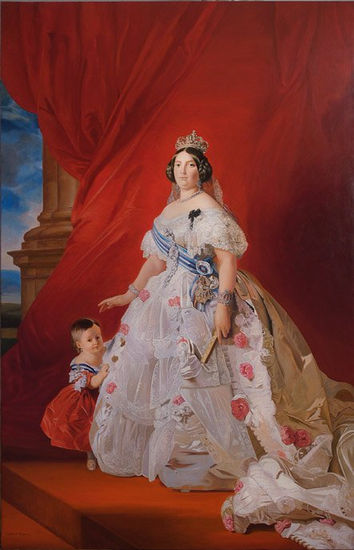 La Reina Isabel II de Borbón 