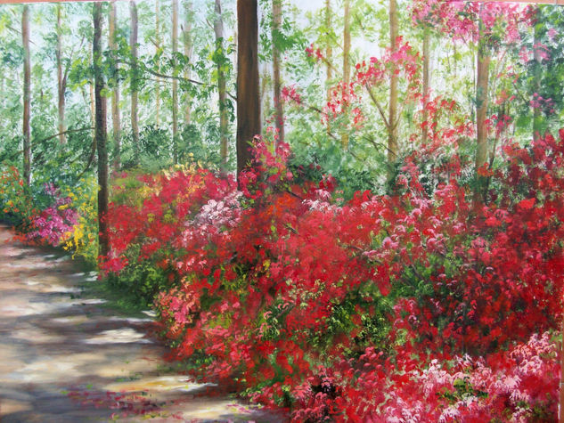 Arboreto II Oil Canvas Landscaping