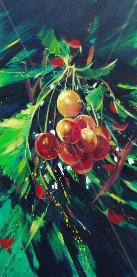 CEREZAS DEL JERTE Oil Canvas Landscaping