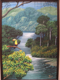 Paisaje de costa rica