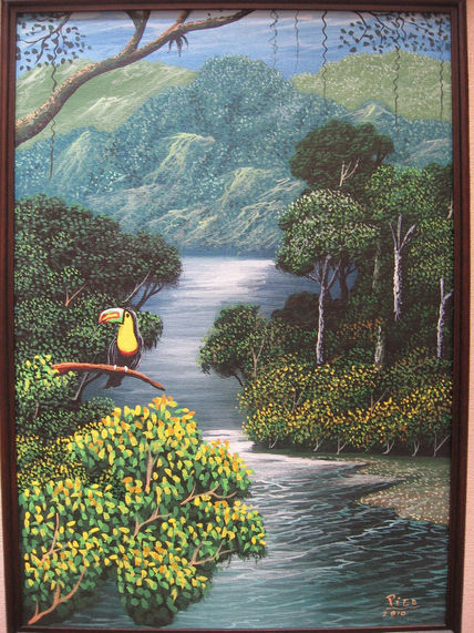 Paisaje de costa rica