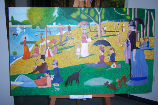 Copia: Un Dimanche d'été sur L' île de la Grande Jatte
