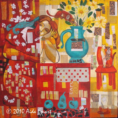 Fiesta Interior con Flores