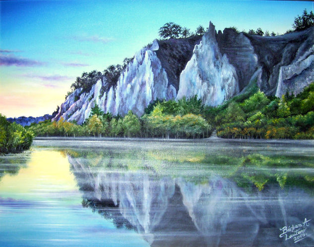 Sereno Amanecer Oil Canvas Landscaping