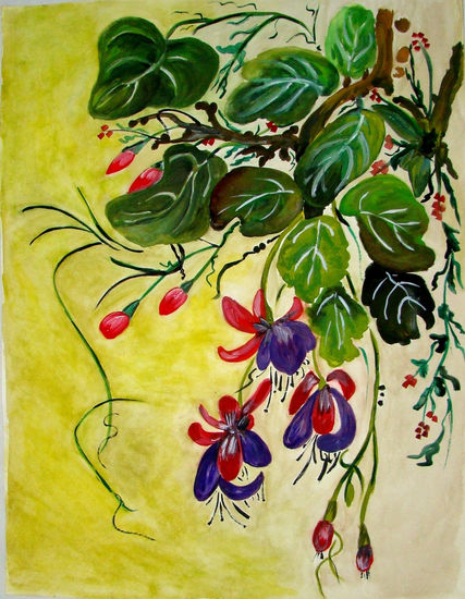 Aljabas Media Mixta Papel Floral