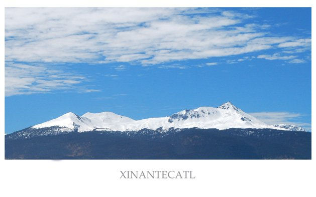 volcán Xinantecatl 