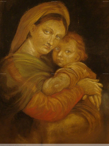 Madonna con il...