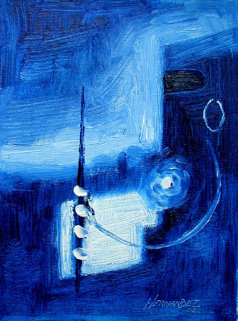 Chaman azul