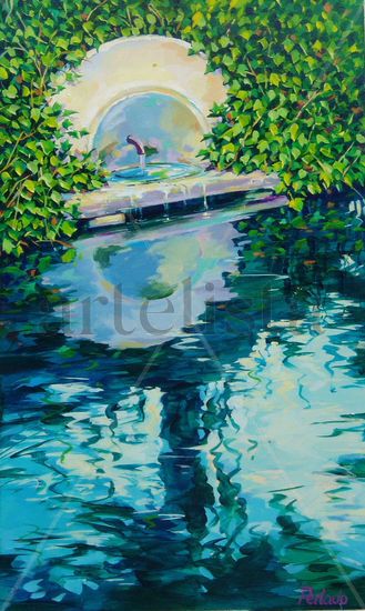 FUENTE Oil Canvas Landscaping