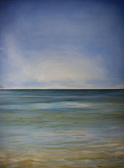 Horizonte Oil Canvas Marine Painting