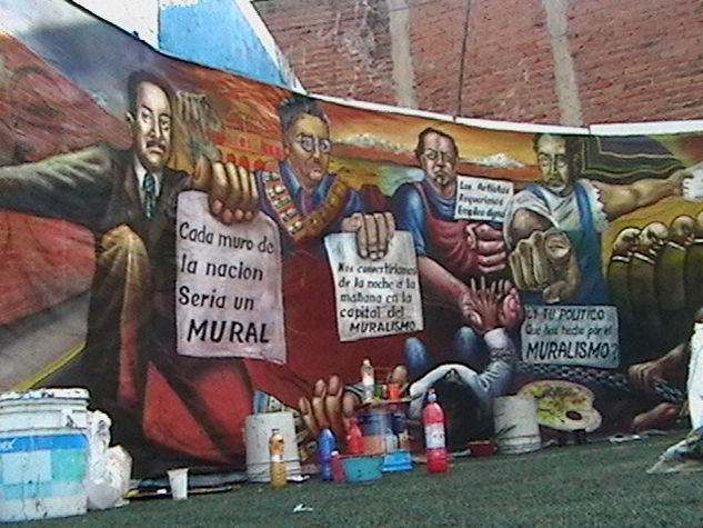 los tres grandes muralistas mexicanos.rivera,orozco,siqueiros 