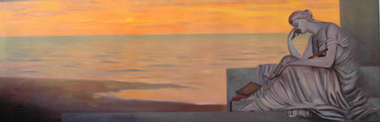 Melancolía, atardecer