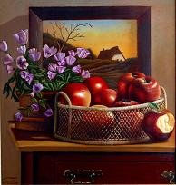 Manzanas Oil Canvas Landscaping