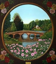 El Puente del Parque Oil Canvas Landscaping