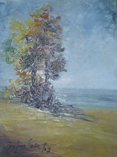 Otoño Oil Panel Landscaping