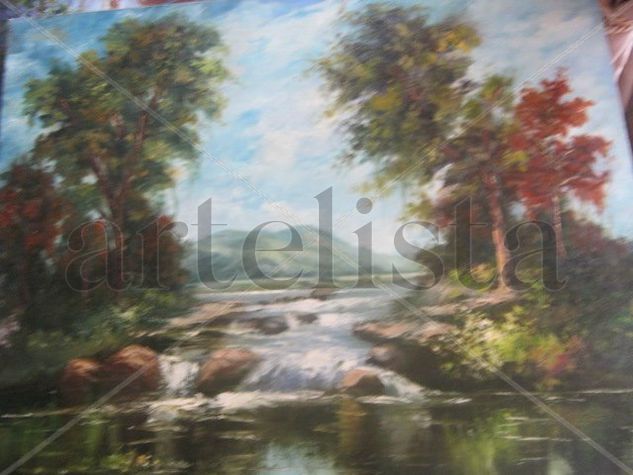 RIACHUELO Oil Canvas Landscaping