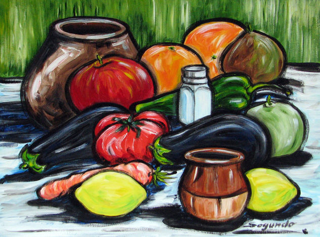 BODEGON Acrylic Card Still Life Paintings