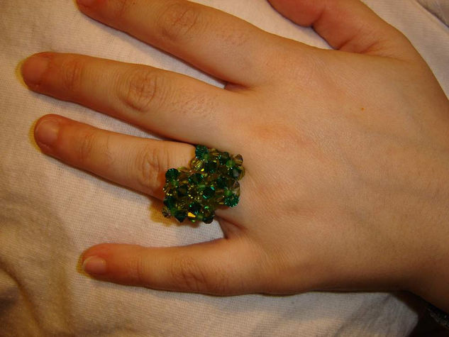 ANILLO A.02 VERDE Costume jewellery Jewellery and costume jewellery