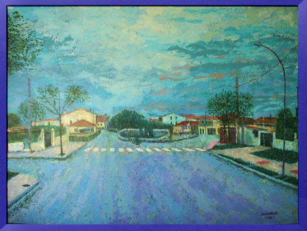 Aldea del rey niño de Avila Acrylic Panel Landscaping