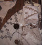 manta cubre sillon y pie de cama