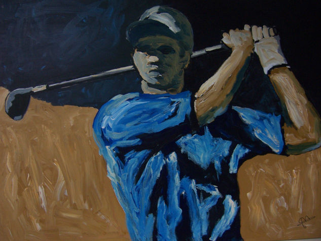 golfista Acrylic Canvas Sports