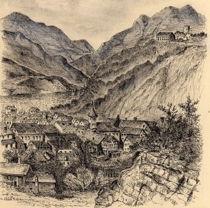 Vista de hornberg...
