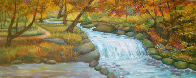 Paisaje Otoñal Oil Canvas Landscaping