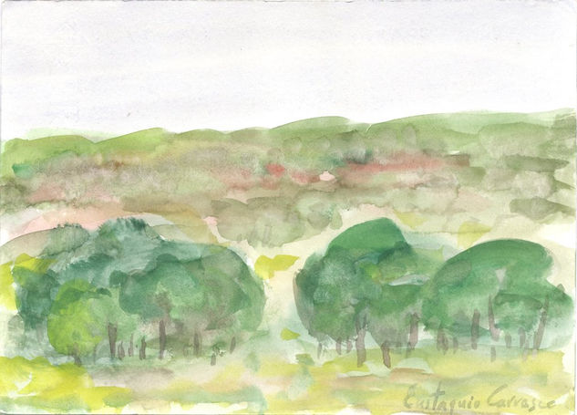 Arboleda en Daneruz Watercolour Paper Landscaping