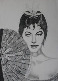 Abanico-ava gardner