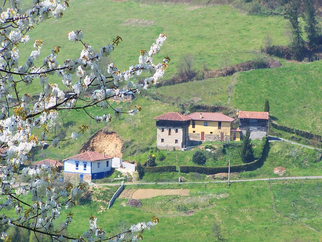 La aldea en primavera 