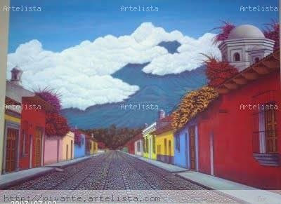 Calle de antigua...
