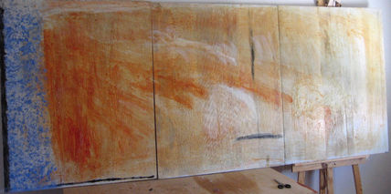 Triptico abstracto