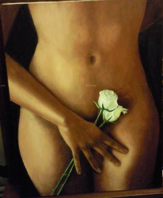 la flor y el desnudo