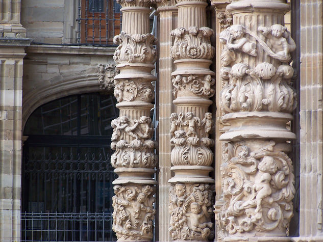 Columnas de la catedral de Astorga 