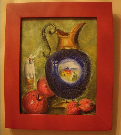 Jarron clasico Oil Canvas Still Life Paintings