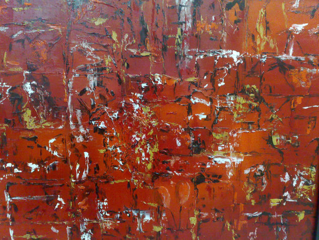 obsesion en Rojo Oil Canvas Landscaping