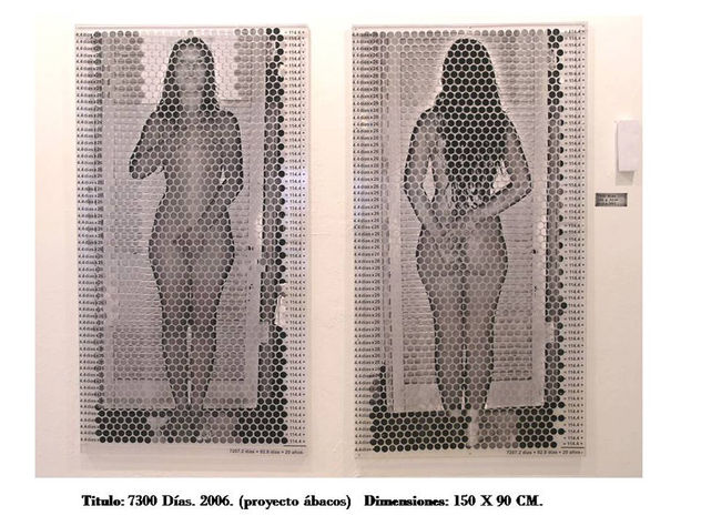 7300 dias. 2006. 150 x 90 cm