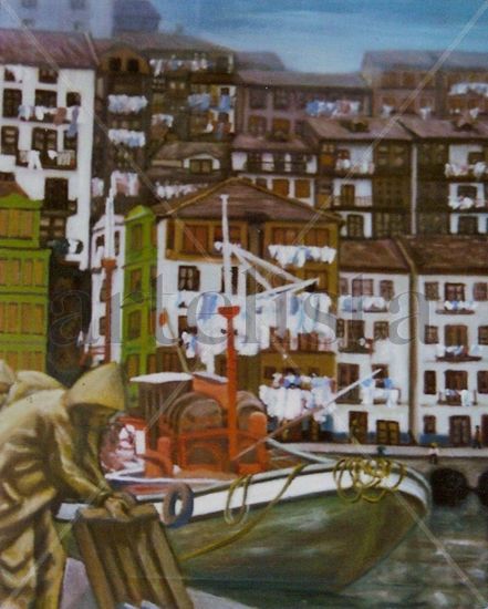 Bermeo Oil Canvas Landscaping