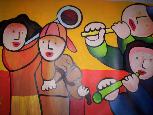 la banda Acrylic Canvas