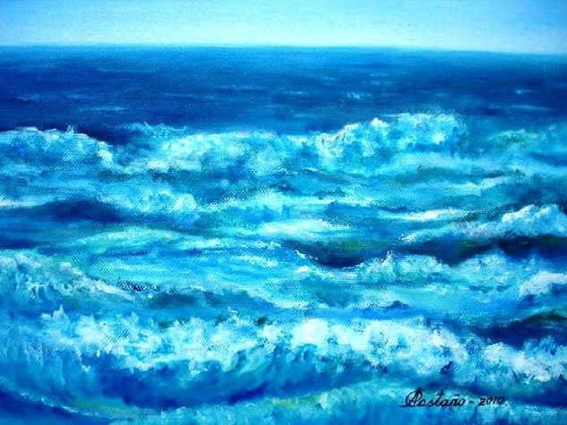 Libertad (marina) Oil Canvas Marine Painting