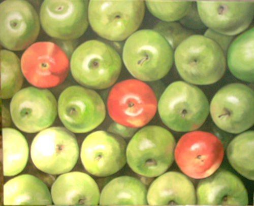 Manzanas Oil Canvas Landscaping