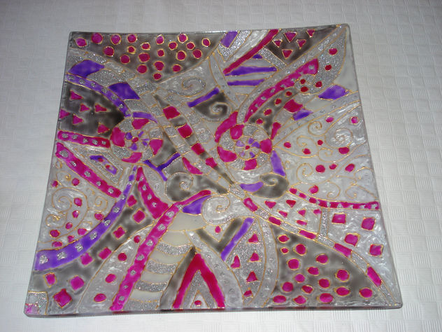 plato pintado