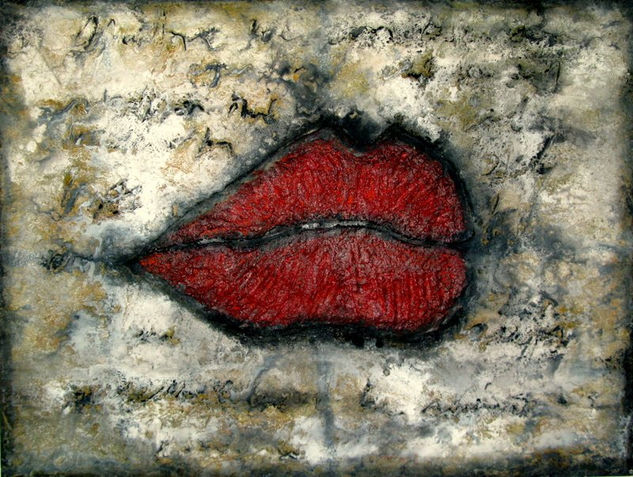 El beso eterno. Acrylic Canvas Others