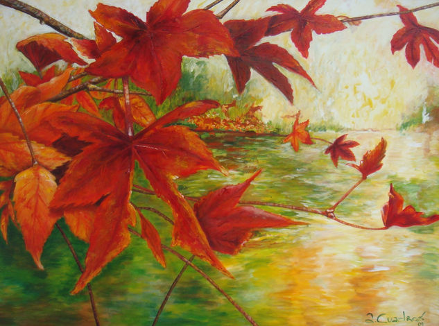 PAZ DE OTOÑO Acrylic Canvas Landscaping