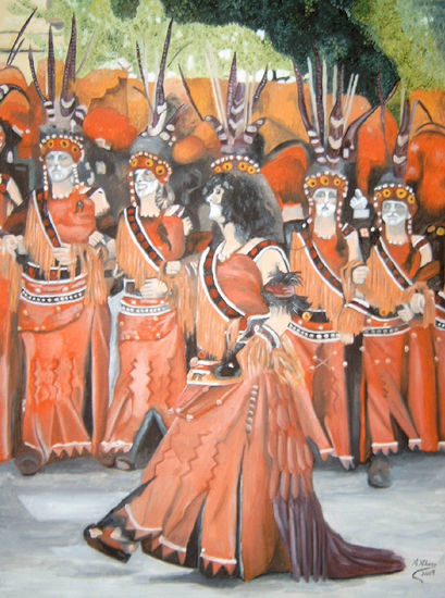 FIESTAS DE MAYO Oil Panel Others