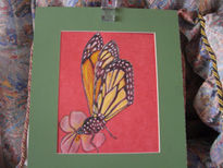 Mariposa monarca...