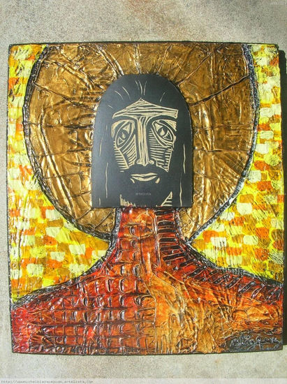 Cristo (4) Acrylic Canvas Figure Painting