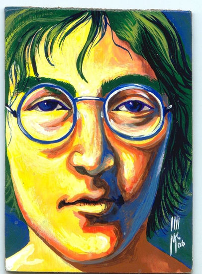 JOHN LENNON... AUN IMAGINA Acrílico Otros Retrato