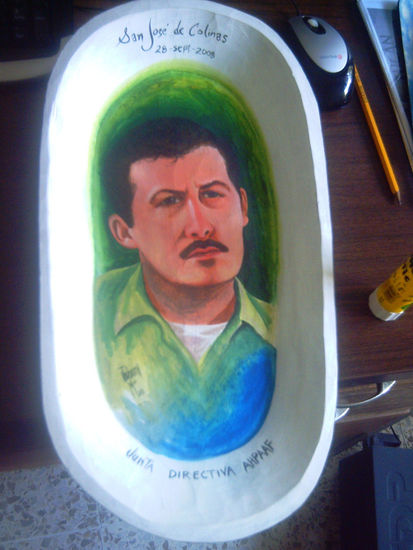 Amable de Jesus, santa barbara. johnny mcdonald pintor hondureño contemporaneo Acrílico Otros Retrato